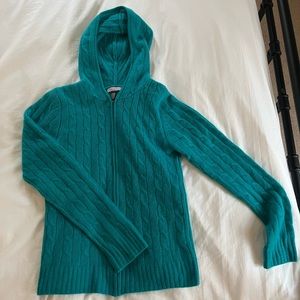 100% cashmere hoody